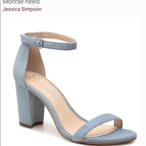 Jessica Simpson blue Monrae heel
